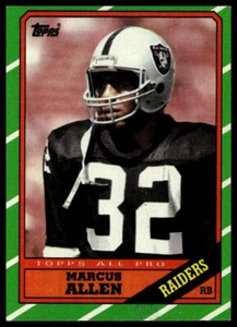 1986 Topps #62 Marcus Allen - Bild 1 von 2