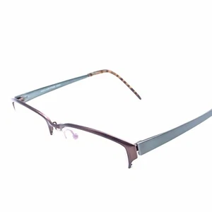 MODO TITANIUM Semi-rimmed Eyeglasses Frame 609 51 -17 -140 Made In Japan - Picture 1 of 9