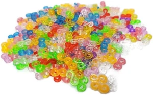 S-shine Clips for Loom Rubber Band for DIY Bracelet Making Refill Kit Connectors - Picture 1 of 7