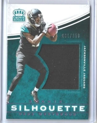 2017 PANINI DEDE WESTBROOK ROOKIE RELIC CARD #15 ~ 001/250 UNIQUE ~ OKLAHOMA - Image 1 of 2