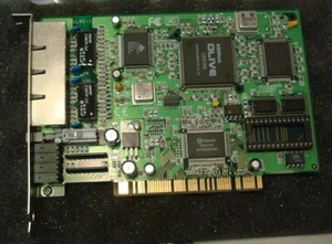 Trendnet Quad 4 Port Network Adapter Card, old PCI 32, TE100-S4PCI - Afbeelding 1 van 3