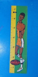 1969-70 TOPPS BASKETBALL RULERS WES UNSELD HOF EX+ ROOKIE - Picture 1 of 2