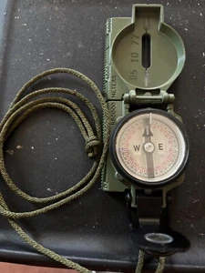 Miltary Lensatic Compass - Olive Drab (Model 27 Cammenga) - Picture 1 of 3