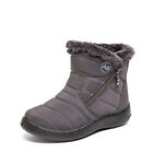 Women Winter Thermal Snow Boots Warm Fur Lined Ankle Boot Waterproof Non-slip Au