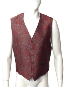Kenzo - 1990er Jahre Paisley Weste, Größe Large - Bild 1 von 3