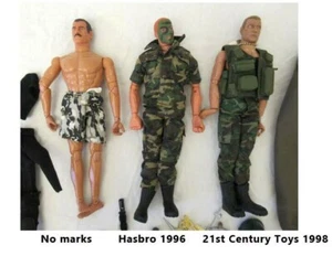 1996 Hasbro GI Joe 12" Action Figure Plus Another Two Dolls - Picture 1 of 5