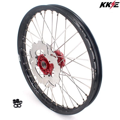 Kit de discos de llanta delantera KKE 1.6*21 apta para CR125R CR250R 1995-2013 CR500R 1995-2001 Foto 1 de 4