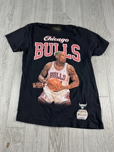Mitchell & Ness Dennis Rodman Bulls 1997 NBA Finals Fade T-shirt Size M - Picture 1 of 8