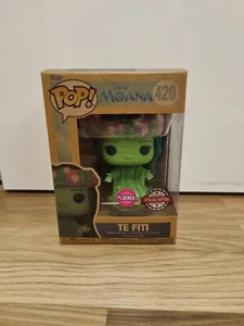Te Fiti Flocked Moana Earth Day Exclusive POP Disney #420 Vinyl Figur Funko Neu - Bild 1 von 6
