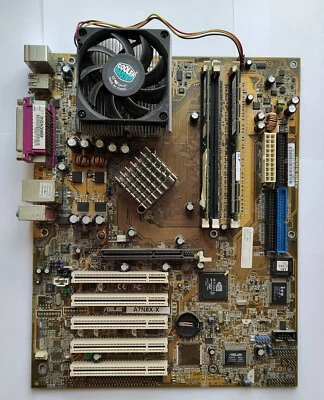 Asus A7N8X-X Motherboard with Athlon XP 2500+ CPU and 2GB RAM - Test OK! 242 - Image 1 of 4