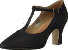 Bloch Chord T-bar Strap 3-in Leather Dance Character Shoe  40% OFF +Tote Bag