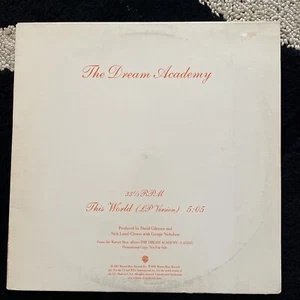 The Dream Academy : This World promo LP (1985 Warner Bros.) US david gilmour NM - Picture 1 of 6