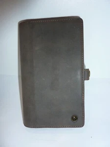 Genuine CASE ME Vintage Brown Leather Wallet ID PHONE CASE CREDIT CARD HOLDER - Picture 1 of 7