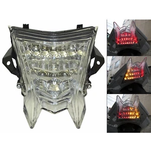 Led Integrated Tail Brake Turn Signal Light Clear For BMW HP4 S1000R S1000RR K46 - Picture 1 of 6