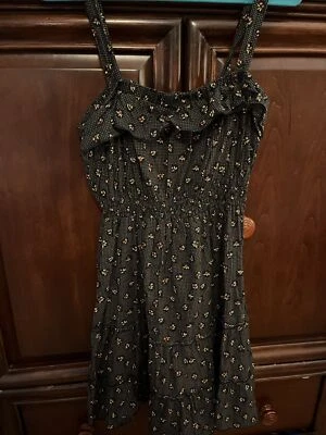 Pure Energy Target Black Cherry Ruffle Sundress Dress 1X - Image 1 of 4