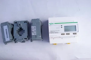 Schneider Acti9 CT iem3210 Three Phase 3P LCD Digital Energy Meter +3 Sensors - Picture 1 of 6