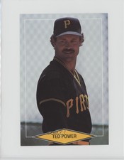 1990 Homers Cookies Pittsburgh Pirates Ted Power
