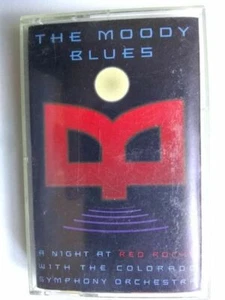 The Moody Blues - A Night at Red Rocks (1993) Cassette Tape - Picture 1 of 1
