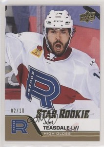 2020-21 Upper Deck AHL Star Rookies High Gloss /10 Joel Teasdale #181