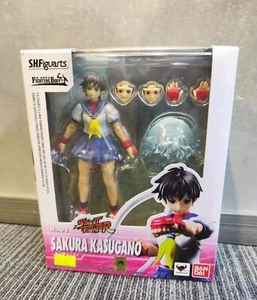 Figura de acción Bandai S.H.Figuarts Street Fighter No.08 Sakura Kasugano juguete SHF - Imagen 1 de 2
