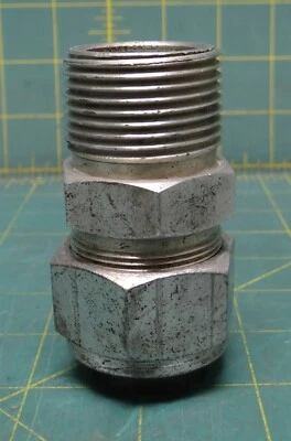 Tylok CBC-Lok SS-16-DMC-16 1" CBC Tube X 1" Male NPT Straight Connector Steel - Image 1 of 4