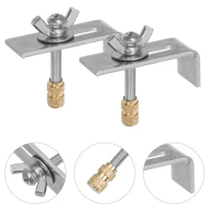 Accessori Lavabo Staffe Lavello Clip Set Ferramenta Fissaggio Supporto per - Foto 1 di 12