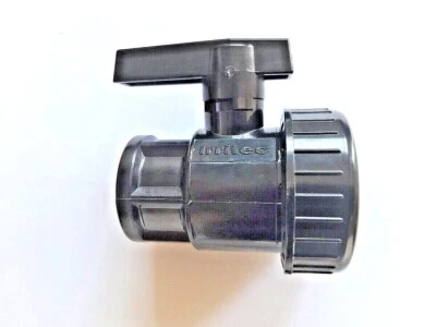 IRRITEC VALVOLA A SFERA MONOGHIERA PVC F- F 1"