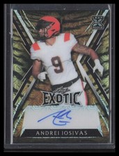 ANDREI IOSIVAS 2023 Leaf Exotic Tiger Mojo Rookie Autograph 4/8 PRINCETON