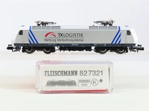N Scale Fleischmann 827321 TX Logistik Class 145 Electric #031 - DCC Ready - Picture 1 of 12