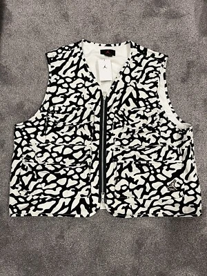 Chaleco de cemento Nike Air Jordan Heritage Flight Elephant DX9730-030 para hombre talla 3XL Foto 1 de 4