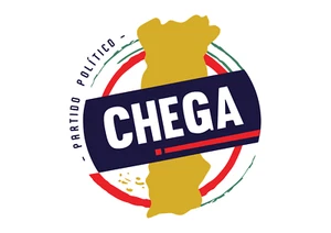 CHEGA Political Party Flag 90 x 150cm  - Bandeira do CHEGA - Picture 1 of 2