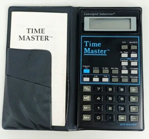 Calculated Industries Time Master Calculator #3032 boxed Instructions 1989 USA - Bild 1 von 15