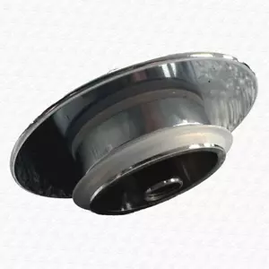 Chrome Plated Bathroom Sink / Basin Domed 60mm Clicker Plug Mushroom Type - Picture 1 of 4