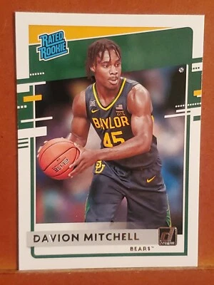 2021-22 Panini Chronicles Draft Picks Donruss #35 Davion Mitchell BAYLOR  - Image 1 of 2