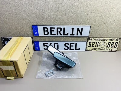 Mercedes Benz W126 C126 Inside Rearview Mirror A1268100217 Genuine NOS - Image 1 of 4