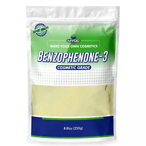 Myoc Benzophenone - Cosmetic grade, no adulterants, Non-GMO - {250g/8.81oz}.. - Picture 1 of 7