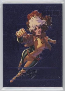 2023 Fleer Ultra Wolverine Medallions Sapphire Blue 19/25 Rogue #M-39 02aj - Picture 1 of 3