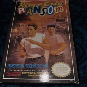 River City Ransom NES (Nintendo NES, 1989) No Manual Tested Works w/ Box