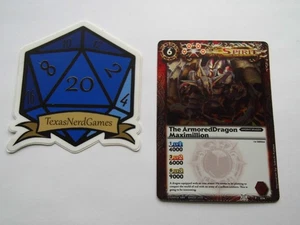x1 The ArmoredDragon Maximillion 1st Edition Promo P 006 Battle Spirits TCG - Picture 1 of 3