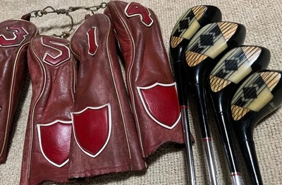 Juego de madera Billy Casper Prestige Wilson 4400 1,3,4,5 empuñaduras originales, juego de cubiertas raro NC Foto 1 de 4