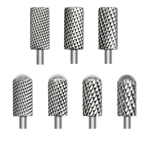 Quality Cylinder Shaped Carbide Nail Grinding Bit For Acrylic Removal Polishing - Picture 1 of 13
