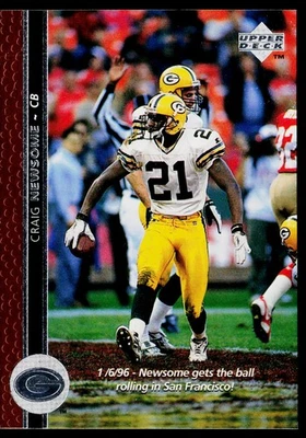 1996 Upper Deck #279 Craig Newsome - Image 1 of 2