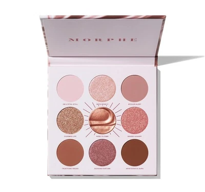 Morphe Foil-Effect Eyeshadow Palette - Rose to Fame 0.35 oz - Image 1 of 4