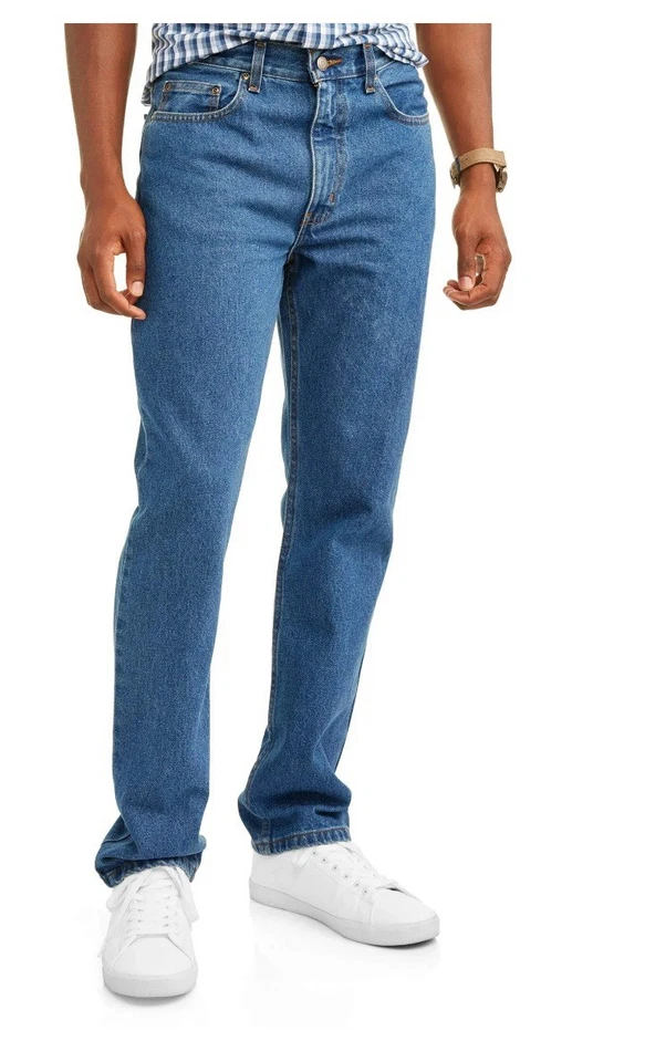 George Men's Straight Fit Jeans Size 32x34 Two Pair Bundle