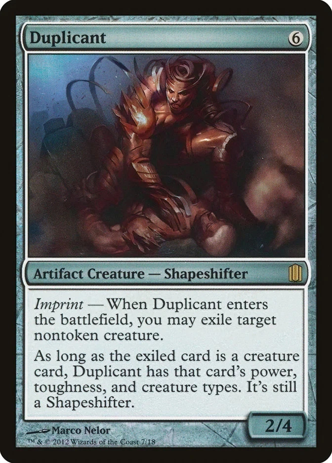 Duplicant [Commander&apos;s Arsenal] Lightly Played Foil - Image 1 of 1