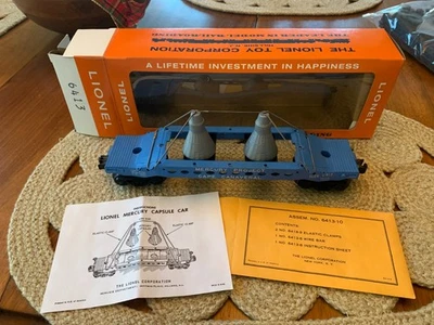Lionel #6413 Mercury Capsule Carrying Car w/repo box, ins, etc. - Image 1 of 3