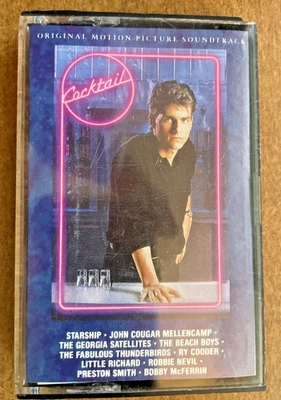 COCKTAIL Cassette Tape ORIGINAL SOUNDTRACK 80s BEACH BOYS - Image 1 of 4