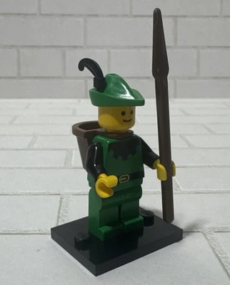 LEGO Castillo Cas131a Minifigura de Hombre de la Selva Negra - Juego de Plumas de Pluma Negra 6066 NUEVO Foto 1 de 4