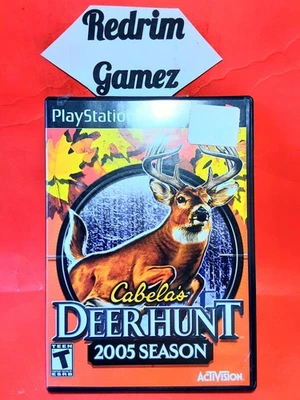 Cabela's Deer Hunt 2005 Season COMPLETE Black Label Sony PS2 Video Games Arcade - Image 1 of 4