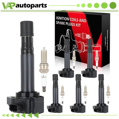 6 For 2015 2016 2017 2018 2019 Acura TLX 3.5L V6 Ignition Coil & Spark Plug - Image 1 of 4